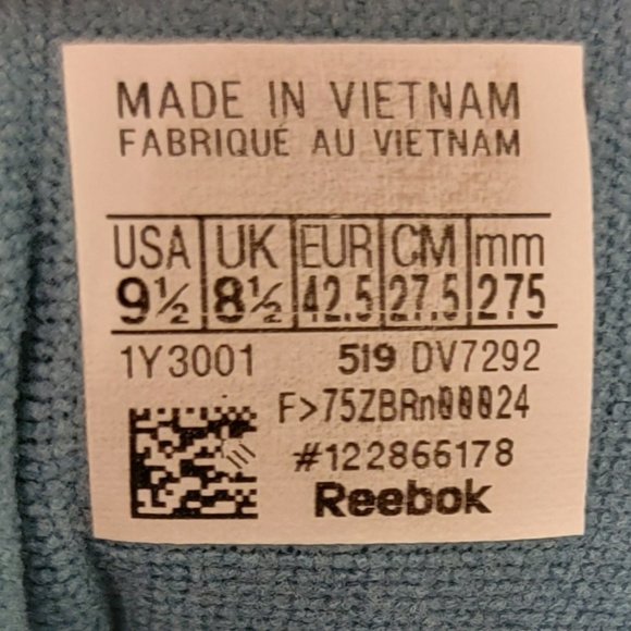 Reebok Pyro DV7292 Men's Trainers White/Blue/Purple/Yellow Sz 9.5 - Picture 11 of 11